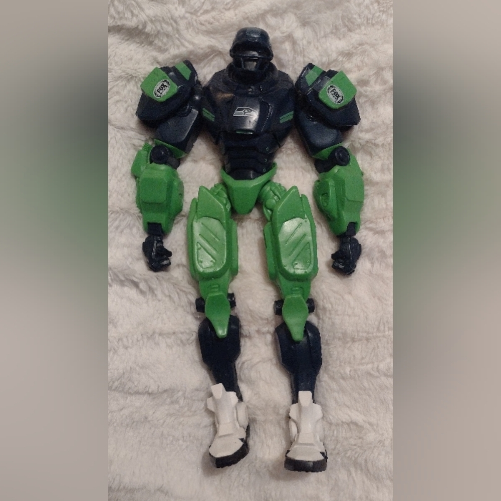 NFL Fox Sports Seattle Seahawks Team Cleatus Robot 10" inch action figure 2016